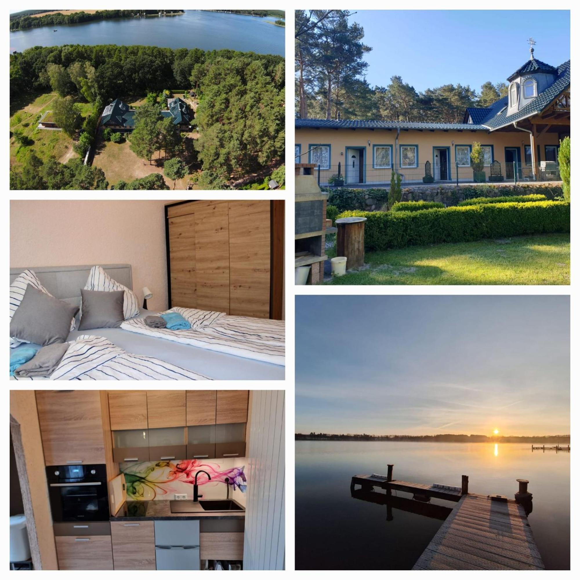 Ferienwohnung Amsel Rheinsberg Esterno foto