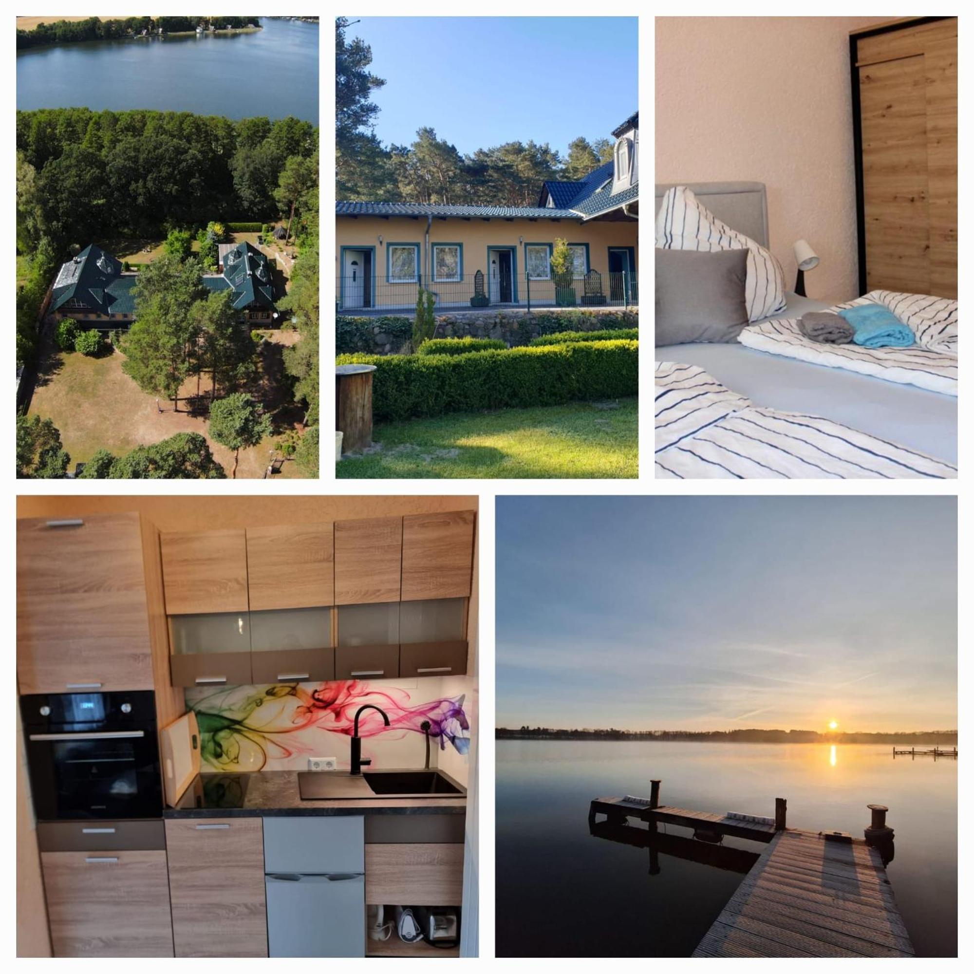 Ferienwohnung Amsel Rheinsberg Esterno foto